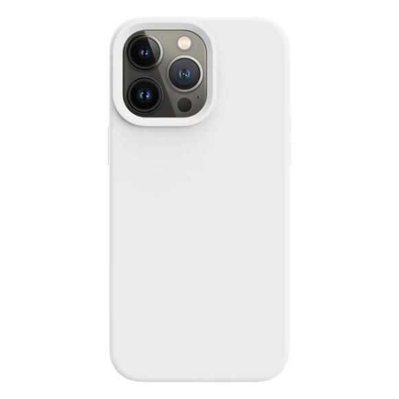 iPhone 14 Pro Max Silicone Phone Case, White - Picture 2 of 9
